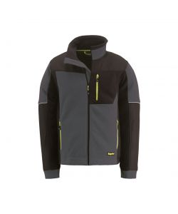 Kapriol Felpa Kavir Pile da Lavoro con Zip - Grigio - Taglia M