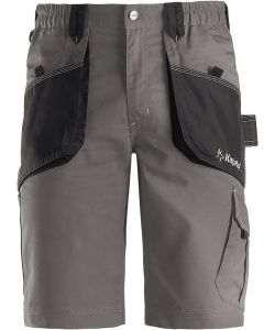 Kapriol Pantalone da Lavoro Slick Corto Grigio Multitasche TG.XL