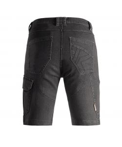 KAPRIOL Pantaloni Corti Jeans Nimes Grigio XL con Tasche Resistente