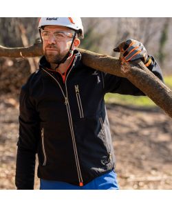 Kapriol Gilet Tech da Lavoro in Tessuto Tecnico Nero Antivento TG.L