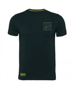 Kapriol T-Shirt da Lavoro Enjoy Cotone Traspirante Nero TG.L