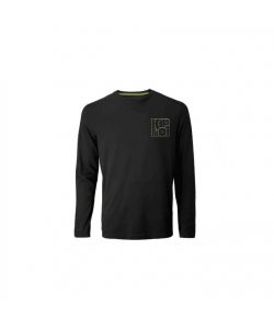 Kapriol T-shirt Manica Lunga Enjoy Nera Taglia L per Lavoro e Tempo Libero