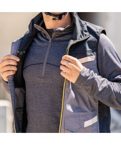 KAPRIOL Maglia in Pile Uomo Kavir Grigio L - Comfort e Calore Outdoor