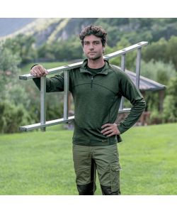 KAPRIOL Maglia in Pile Uomo Kavir Grigio L - Comfort e Calore Outdoor
