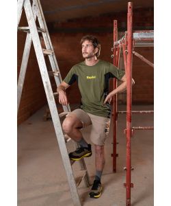 Kapriol T-Shirt da Lavoro Tecnica Quick Dry Traspirante Verde - TG.M