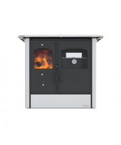 Lincar Cucina a Legna Nada 4,5 Bianca 9,33kW - 98x62x85 cm