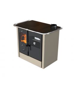 Lincar Cucina a Legna Nada 4,5 Cappuccino 9,33kW - 98x62x85 cm