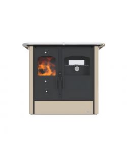 Lincar Cucina a Legna Nada 4,5 Cappuccino 9,33kW - 98x62x85 cm