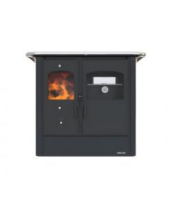 Lincar Cucina a Legna Nada 4,5 Antracite 9,33kW - 98x62x85 cm