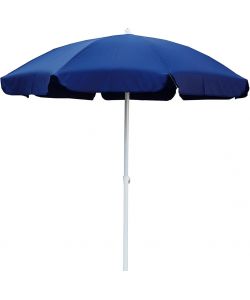 Ombrellone Novara in Acciaio e Poliestere - Blu - 215 cm