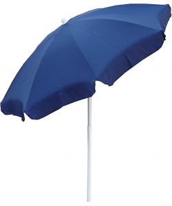 Ombrellone Novara in Acciaio e Poliestere - Blu - 215 cm