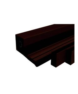 Zanzariera Orizzontale a Molla - Marrone - 160x250 cm