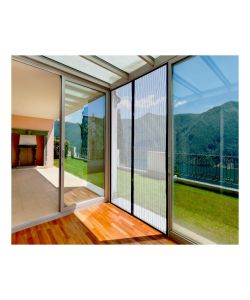Zanzariera magnetica nera 140x240