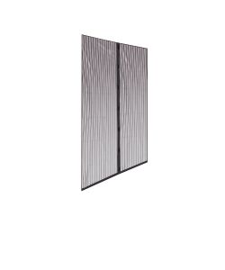 I.R.S. Zanzariera Magnetica Porta XL 150x250 cm Nera per Insetti