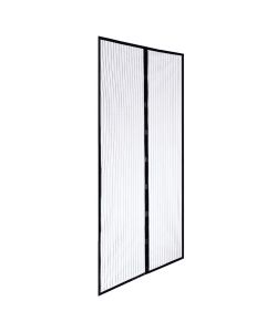 I.R.S. Zanzariera Magnetica Porta XL 150x250 cm Nera per Insetti