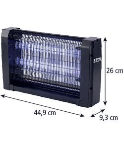 I.R.S. Zanzariera Elettrica 20W Nera per Ambienti Fino a 80 m²