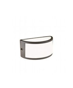 SOVIL Umbe Applique in Alluminio Marrone E27 IP54 Esterno Sostenibile