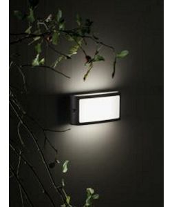 Sovil Applique Screen Grigio LED per Esterni 220x64x108 mm Moderno