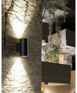 Applique Sino Grigio 3W+3W LED 4000K