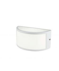 Applique in alluminio E27 bianco