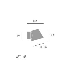 Sovil Applique GU10 Nero - Lampada da Parete Orientabile IP65 per Esterni