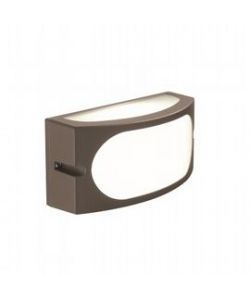Applique in alluminio Dive Grigio