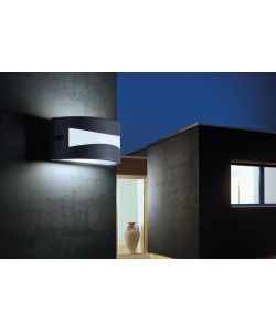 TIBET Applique LED 10W 4000K Grafite in Alluminio Pressofuso IP54