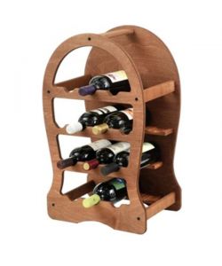 Cantinetta Legno 13 Posti Noce     Cm 37X26,5 H 62