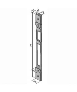 Contropiastra Regolabile Inox 860.02.10.0 Welka
