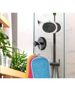 LANERI Gancio a Ventosa Oro 5 kg per Bagno 70x70 mm - Design Moderno
