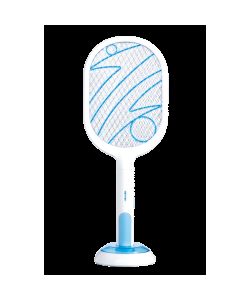 Euromarketing Racchetta Elettrificata Flash Away Zanzare Bianco 50 cm