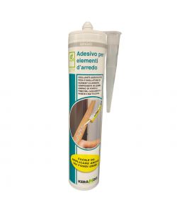Kerakoll Adesivo Sigillante Acrilico Grigio - Elementi d'Arredo 310ml