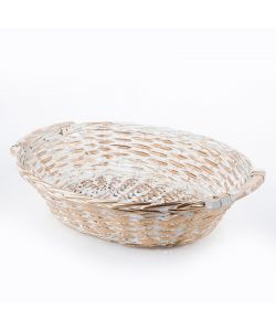 Cesto Rosso e Oro Rettangolare 39/36 x 27 h11 cm