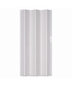 Porta a Soffietto PVC 83x214 cm Pino Sbiancato Moderno
