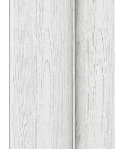 Forte Pannello Aggiuntivo Porta Soffietto PVC Pino Bianco 17,5 cm