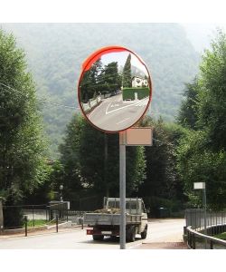 Specchio Stradale Parabolico con Visiera - Diametro 80 cm