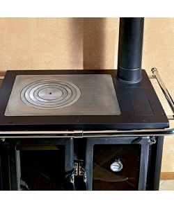 La Nordica Cucina a Legna Rosetta Liberty Vst - Bordeaux - 7,9 kW