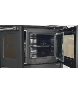 La Nordica Cucina a Legna Sovrana Easy Evo - Antracite - 7,5kW