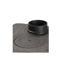 La Nordica Stufa a Legna Gemma Elegance Bordeaux 6kW - 46x49,5x84 cm