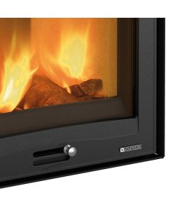 La Nordica Inserto Caminetto a Legna 60 4.0 Nero 6,5 kW - 60x44x50 cm