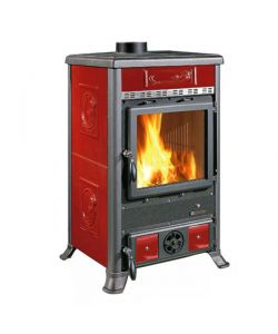 Stufa a legna Rossella R1 Liberty 8,8 Kw Bordeaux