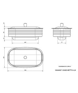 Vasca Inox + Mestolo Cucine 4,5 Nordica