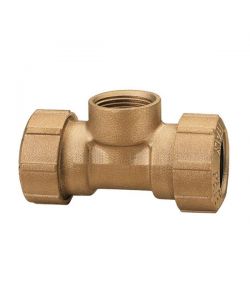 Raccordo Pressione Ottone T F 3/4' Mm 25   Enolgas