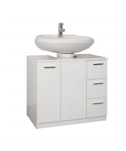 Mobile per Lavabo con Ante e Cassetti 70 x 46 x 62 cm