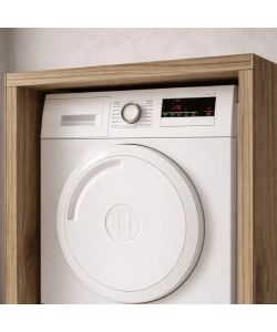 Savini Base Porta Lavatrice Asciugatrice Noce 91x79 cm Arredo Lavanderia