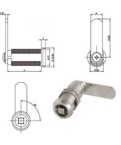 Cilindro Levetta Mm 20 Quadro 162100 Omr