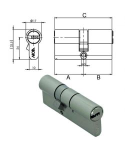Cilindro Infilare  80-35-45 H35+45Kd Moia
