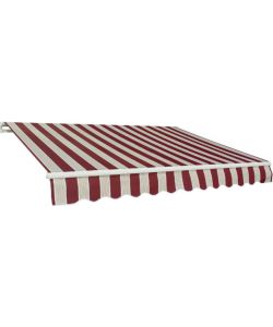 Tenda Da Sole estensibile 2x2,5 mt Righe Bordeaux