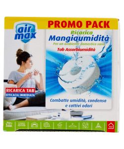 Air Max Assorbiumidit Ricariche Tab Fragranza Neutra - 2 x 450g