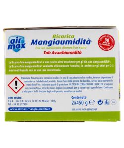 Air Max Ricarica Mangiaumidit� Lavanda 2x450g - Assorbimento Efficace